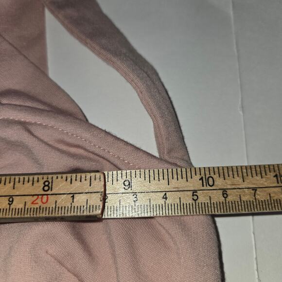 Naked Wardrobe Women Small Caged Halter Bodysuit Cutout Pink Clubwear Festival - Picture 10 of 12